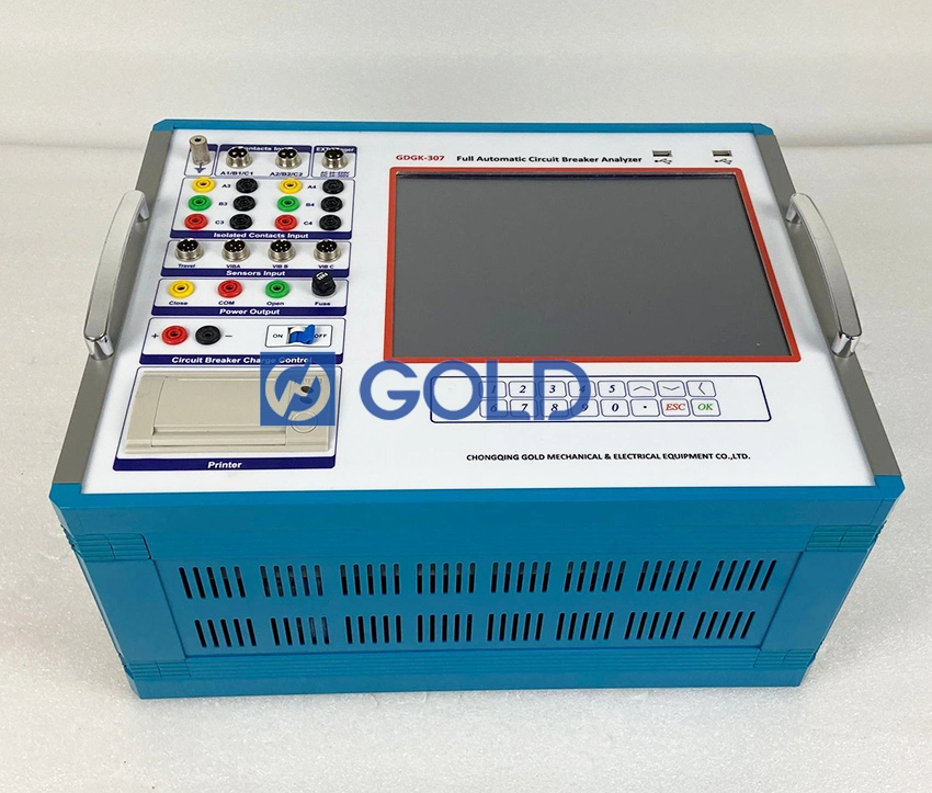 IEC62271 High Voltage Switch Breaker Opening Time Test Circuit Breaker Analyzer