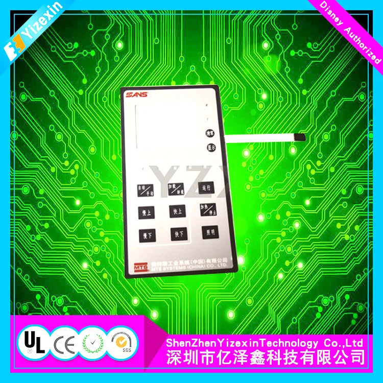 Delta Control Pressure Switch Custom Keypad