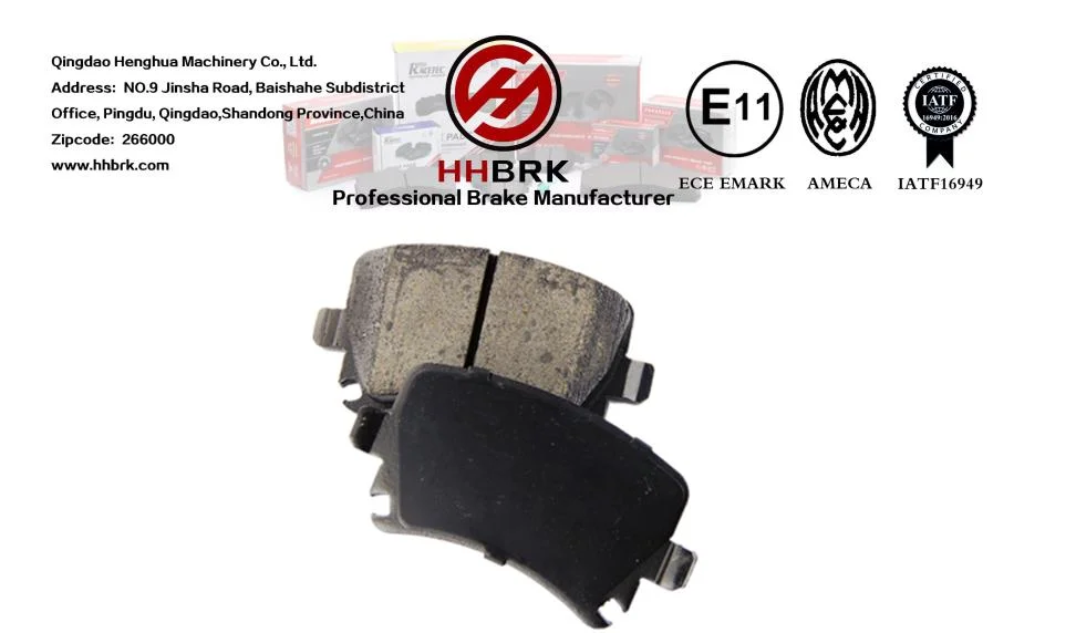 D1108high Performance Graphene Ceramic Brake Pads, Low Noise, More Environmentally Friendly, More Wear-Resistant. Automobile Braking System