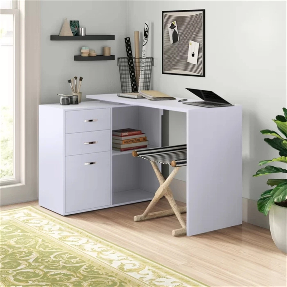 Wooden Modern Office Furniture Study Desk Computer Desk with Drawer