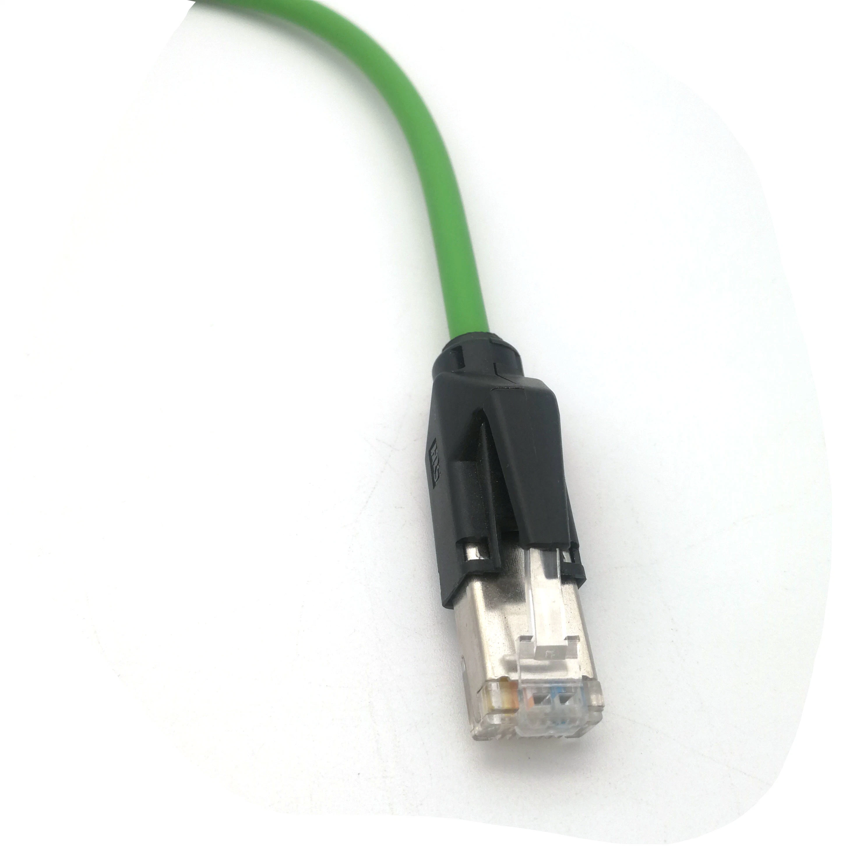 Profinet Cat. 5e M8 RJ45 Connection Cable with Shielding for Ethernet Ethercat