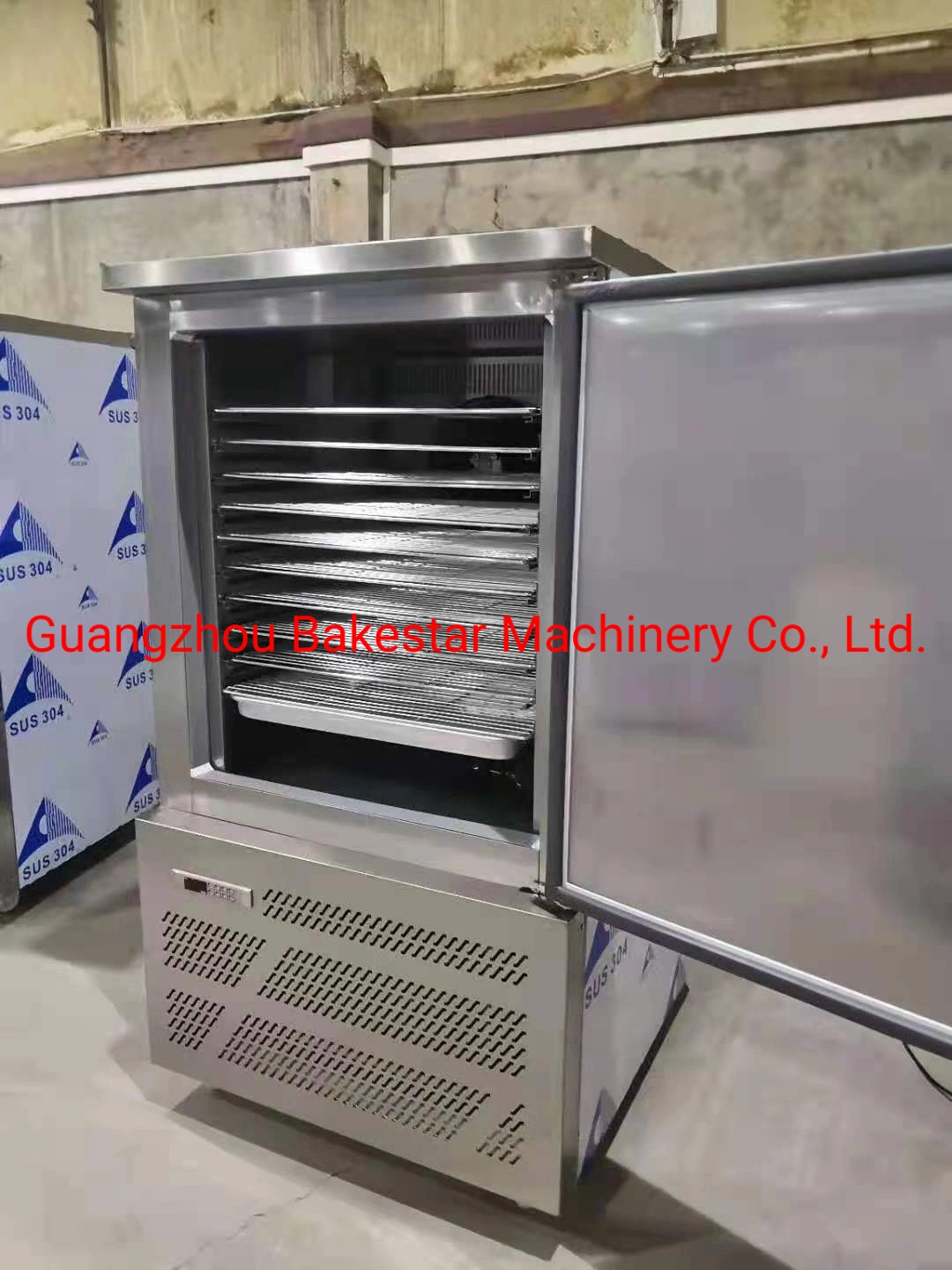 Commercial Fish Sea Food Medicine Dough Bakery Kitchen Shock Freezer for Quick Freezing