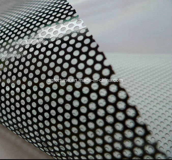 Perforated Price Glass Sticker One Way Vision Vinyl See Through Plastic Material One-Way Visions Stickers Window Screen