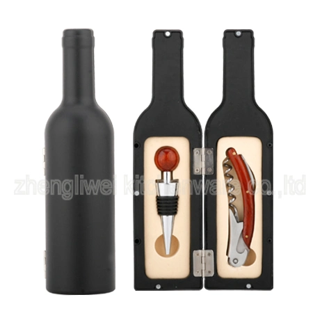 Bottle Shaped Wine Gift Set (608004-B)