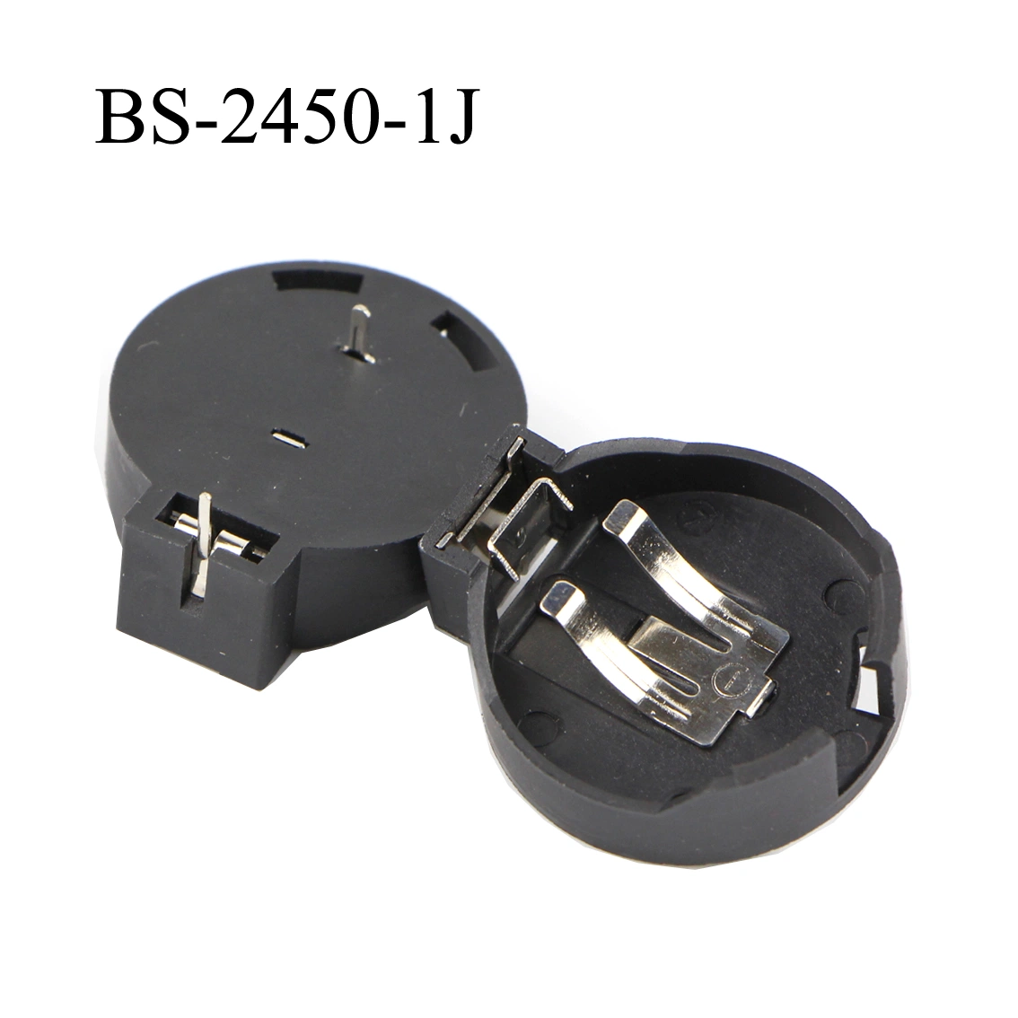 Batteriehalter für CR2450 (BS-2450-1DIP mit Rippe)