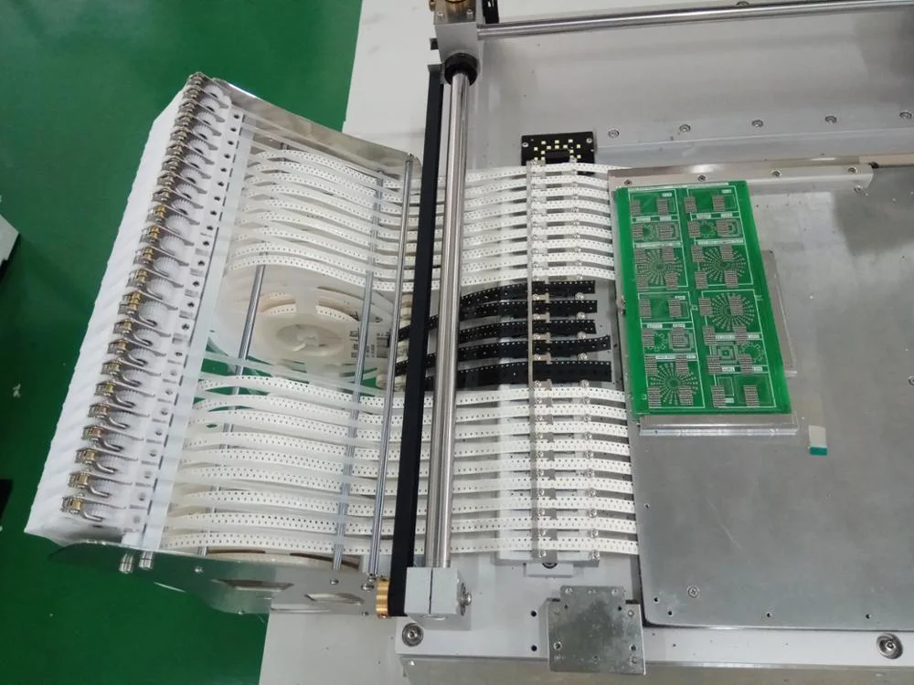 Máquina de recogida y entrega SMT para PCB Asamblea. Máquina de producción de LED de escritorio