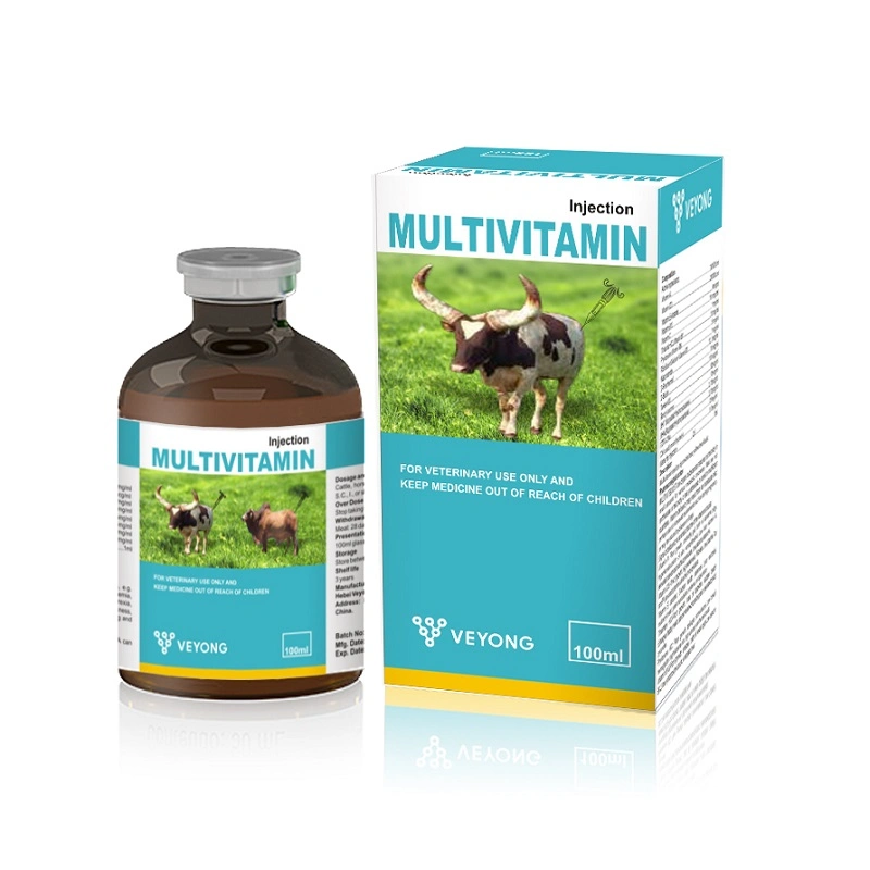 Veterinary Medicine Drug Multivitamin Injection Weight Gain Injections for Cattle