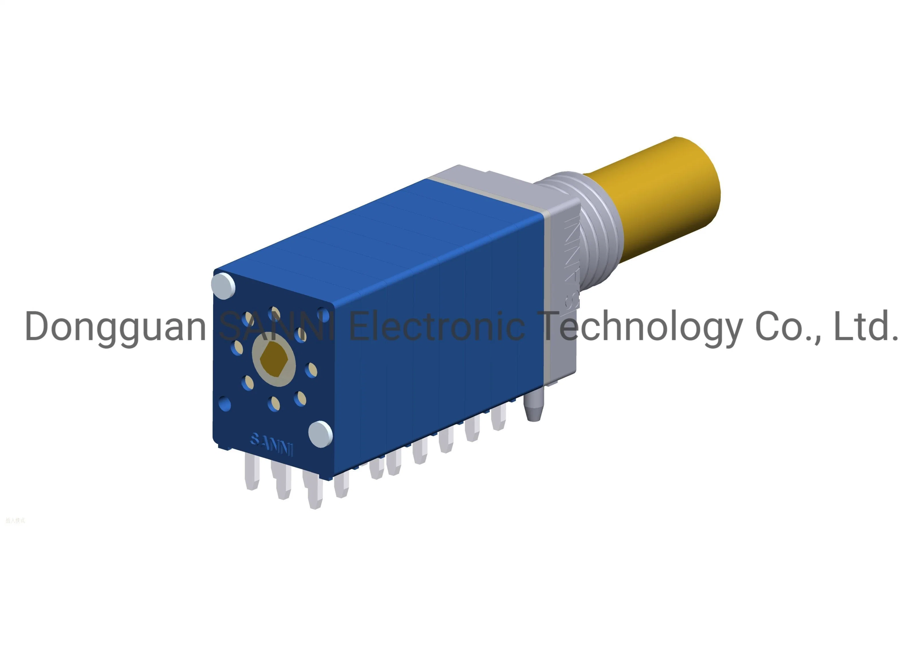 RV8110fo Drehpotentiometer mit acht Einheiten für die Lautstärkeregelung