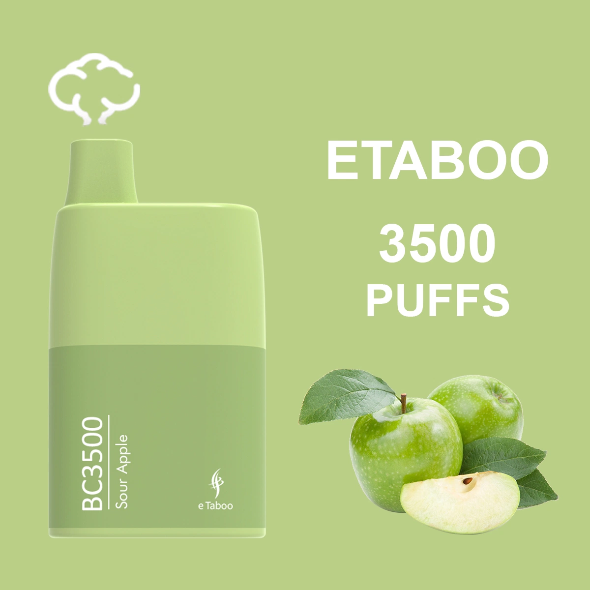 Vente en gros E-cigarette rechargeable Etabou 3500 Puff Vape jetable avec fruit Saveurs