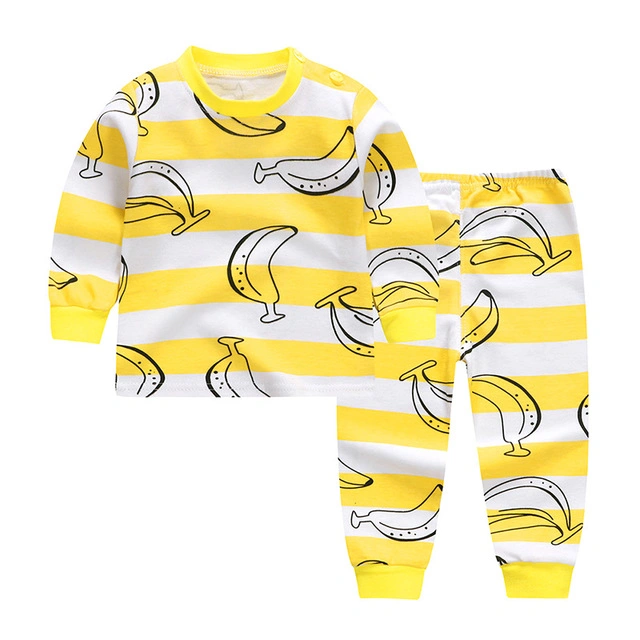 Wholesale/Supplier Casual Kids Wear Cartoon Print Baby Unisex Kids Set