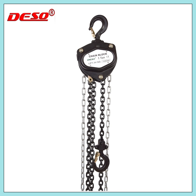 Bearing Ratchet Manual Chain Block / Hoist for Lifting