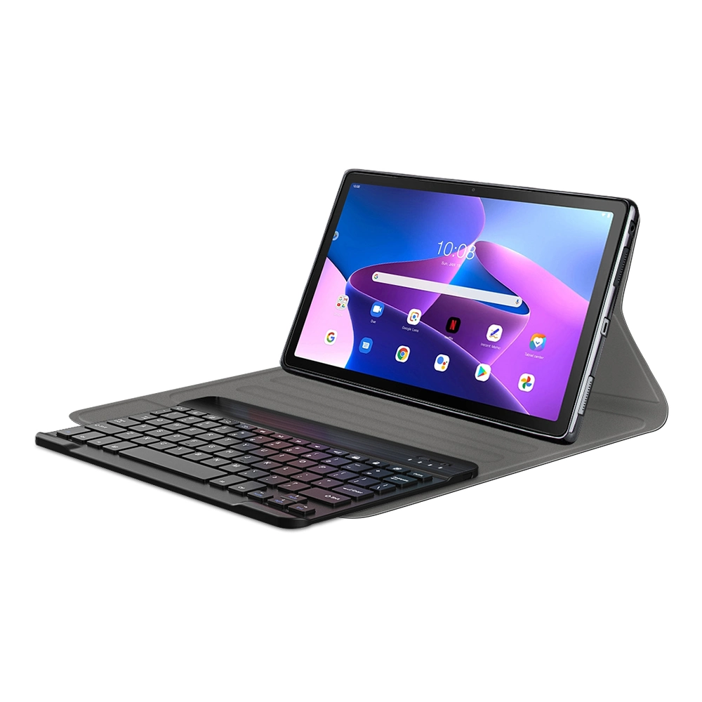 Magnet Wireless Keyboard Case for Lenovo Tab M10 Plus 3rd Gen 10.6 Tablet Stand Case