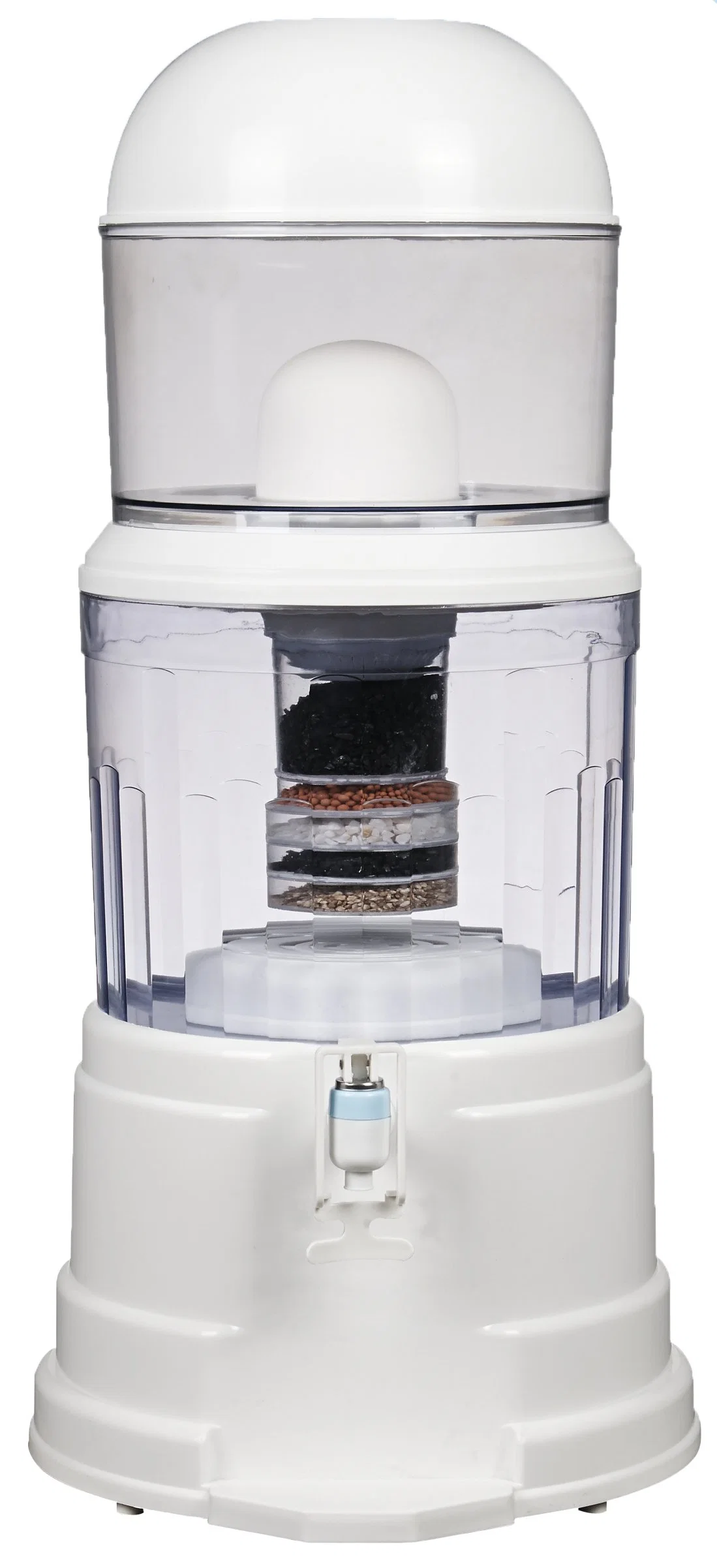 16L frío Mineral Purificador de agua olla con refrigeración Electrónica (HQY-16LB-C).