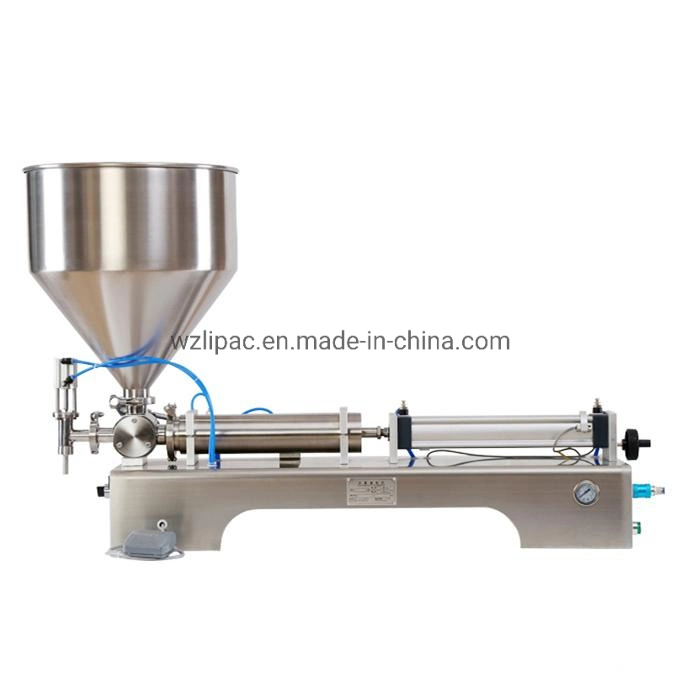 Liquid Filling Machine 5-5000ml Pneumatic Piston Shampoo Gel Water Wine Milk Juice Vinegar Coffee Oil Drink Detergent Filler