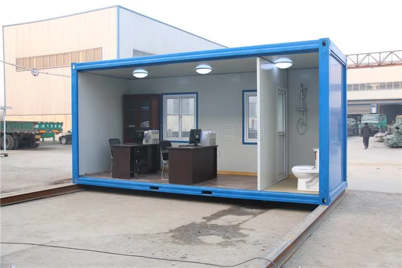 Modular Containerized Prefab Steel Structure Office with CE Certification