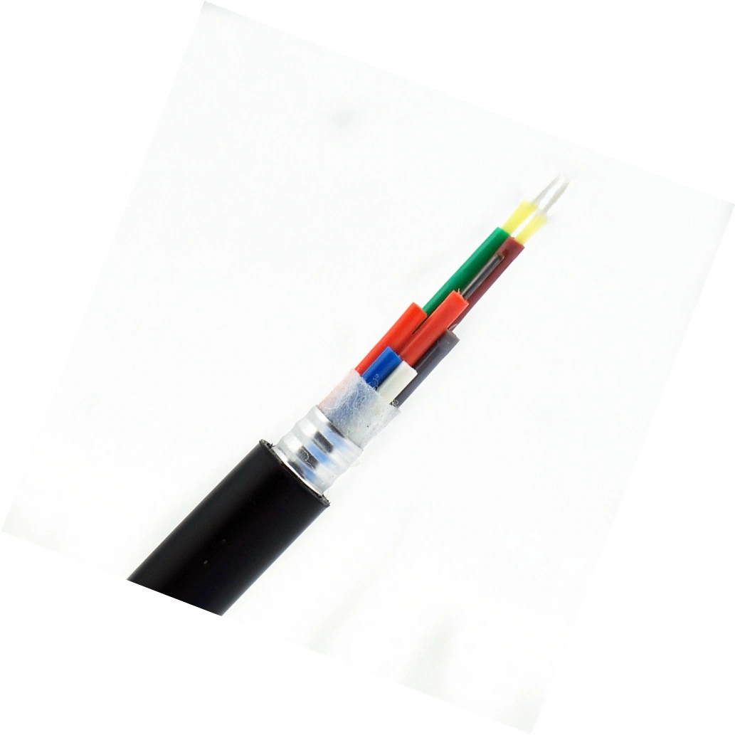 Center Loose Tube Waterproof Armored GYFTY53 Fiber Optic Cable, Optical Fiber Telecommunication Network Cable