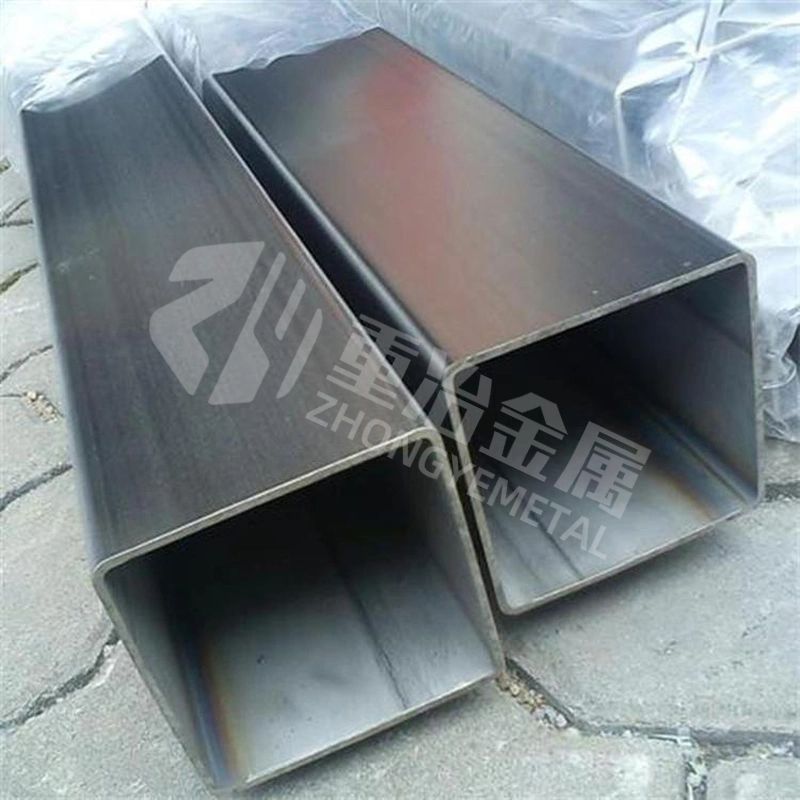 Machinability Mirror-Hairline-Finished JIS-SUS430 ASTM/AISI-430 DIN-X6cr17/X10CrAl18 Rectangular 9mm Magnetic Stainless Steel Square Pipe