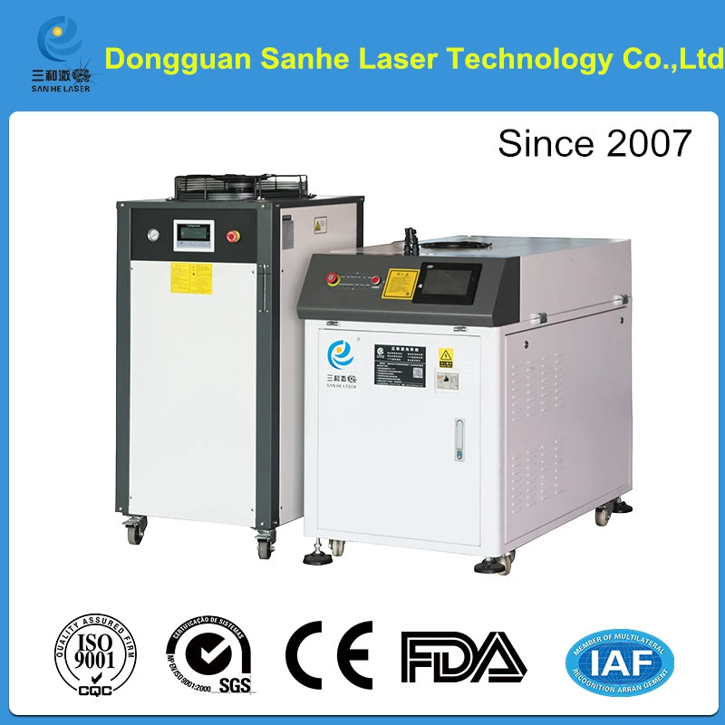 Popular 500W Handheld Fiber Laser Welding Machine Metal Mould Sanhe Laser