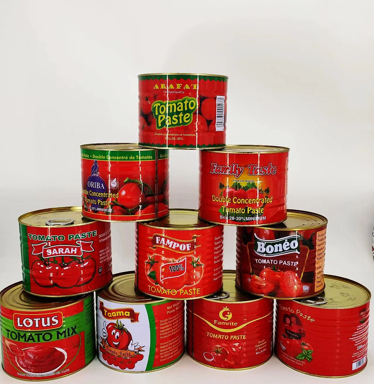 Competitive China Manufacturer of Canned Tomato Patste