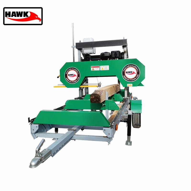 Wood Log Bandsaw Horizontal Portable Sawmill