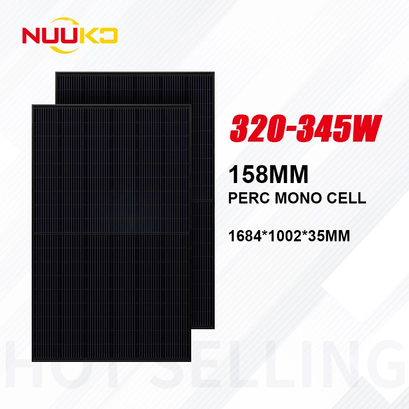 Nuuko Poli Top Quality 330W Célula Solar Power System Home Use