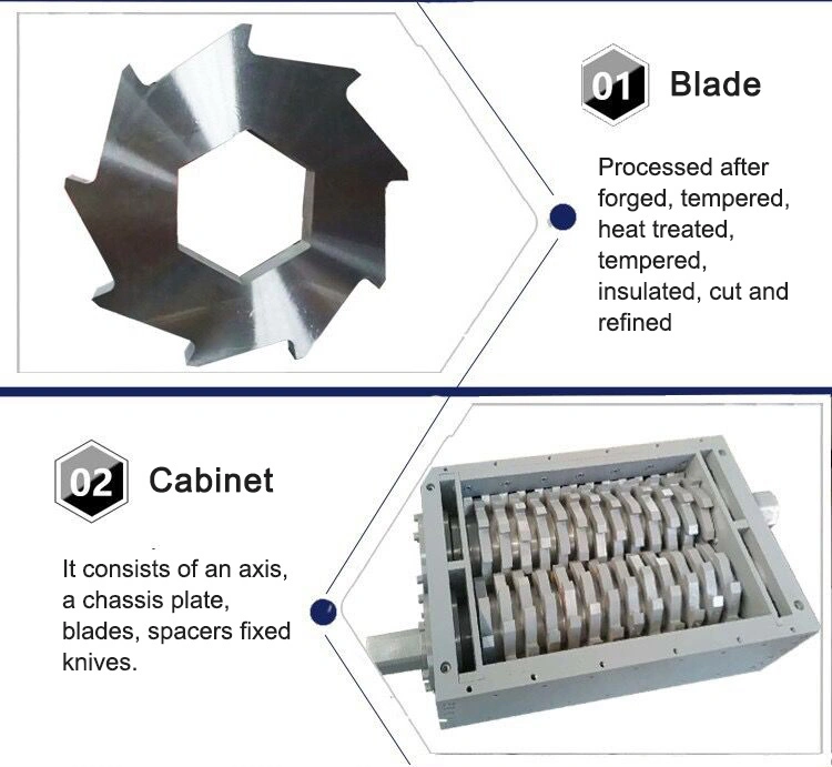 Kleine Haus Müll Abfall Recycle Shredder Maschine zum Schneiden von Kunststoff Flasche Light Metal