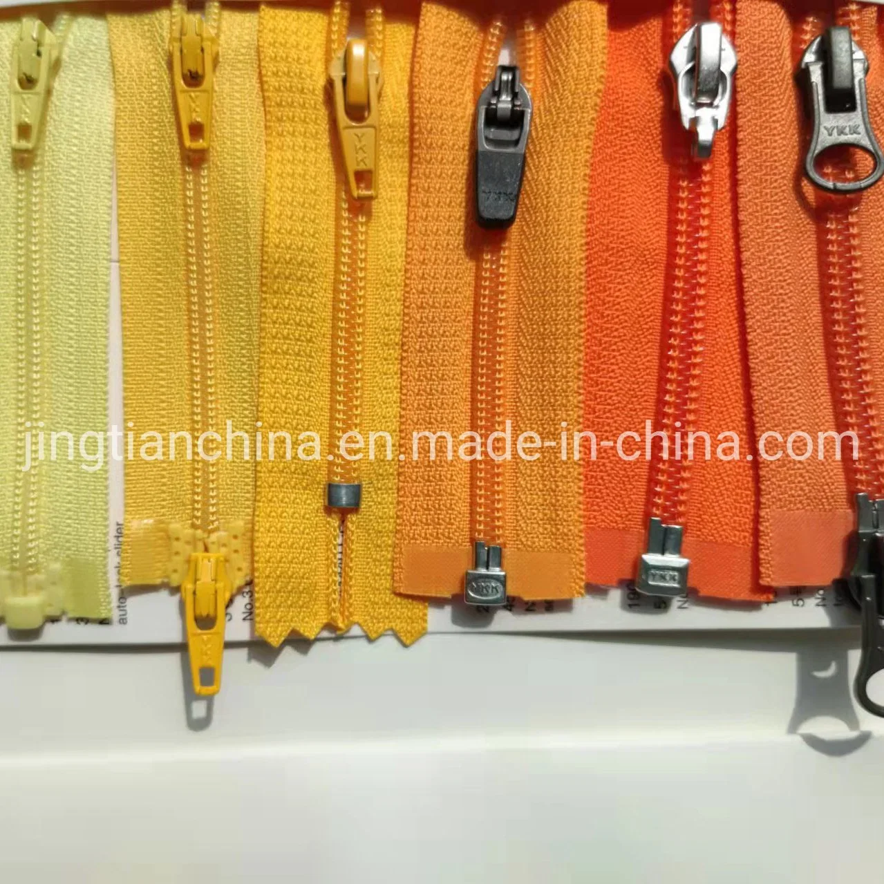 Fashionable #3 Cheap Price Multicolor Nylon Trouser Zippers