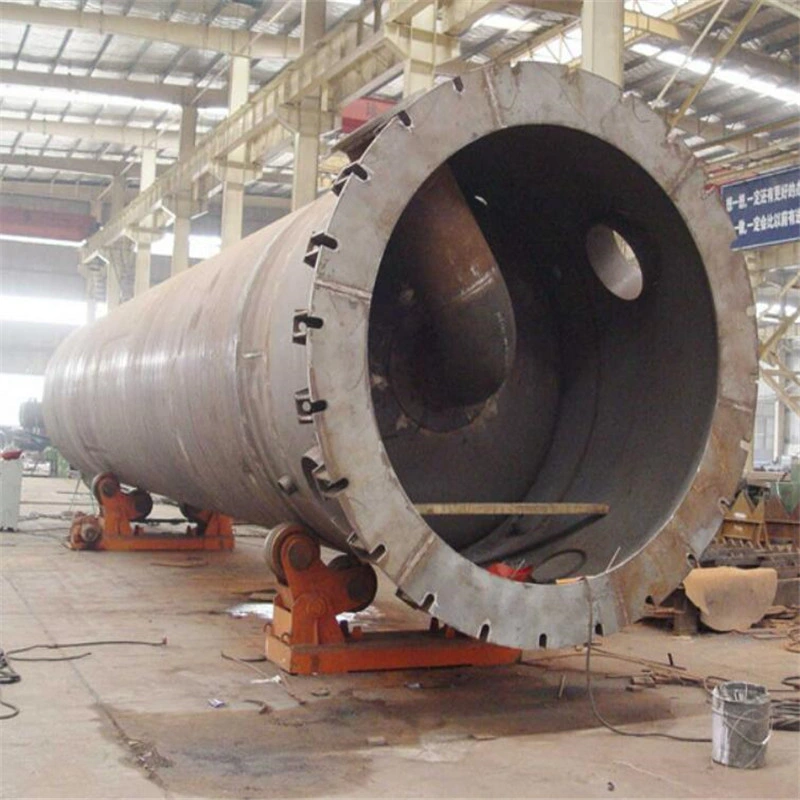 Heavy Steel Plate Rolling and Pressure Vessel Component Welding