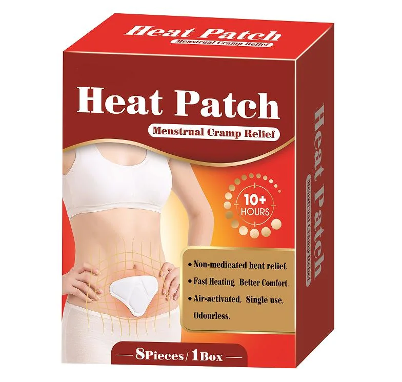 Women Menstrual Relief Patch Ladies Period Pain Heat Packs for Waist Body Warm Patch