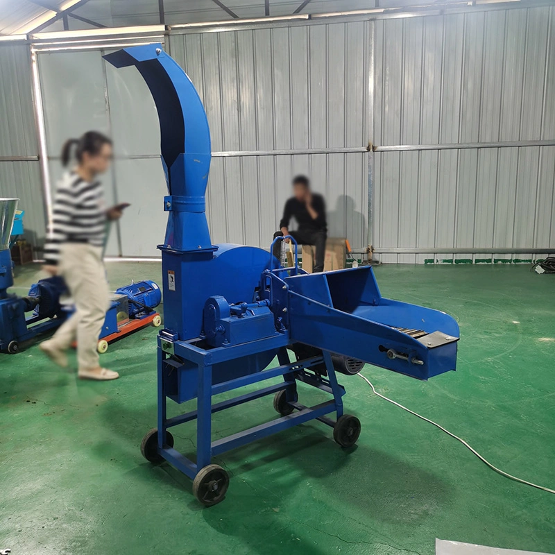 Straw Crusher Livestock Feed Processing Machine for Pasture