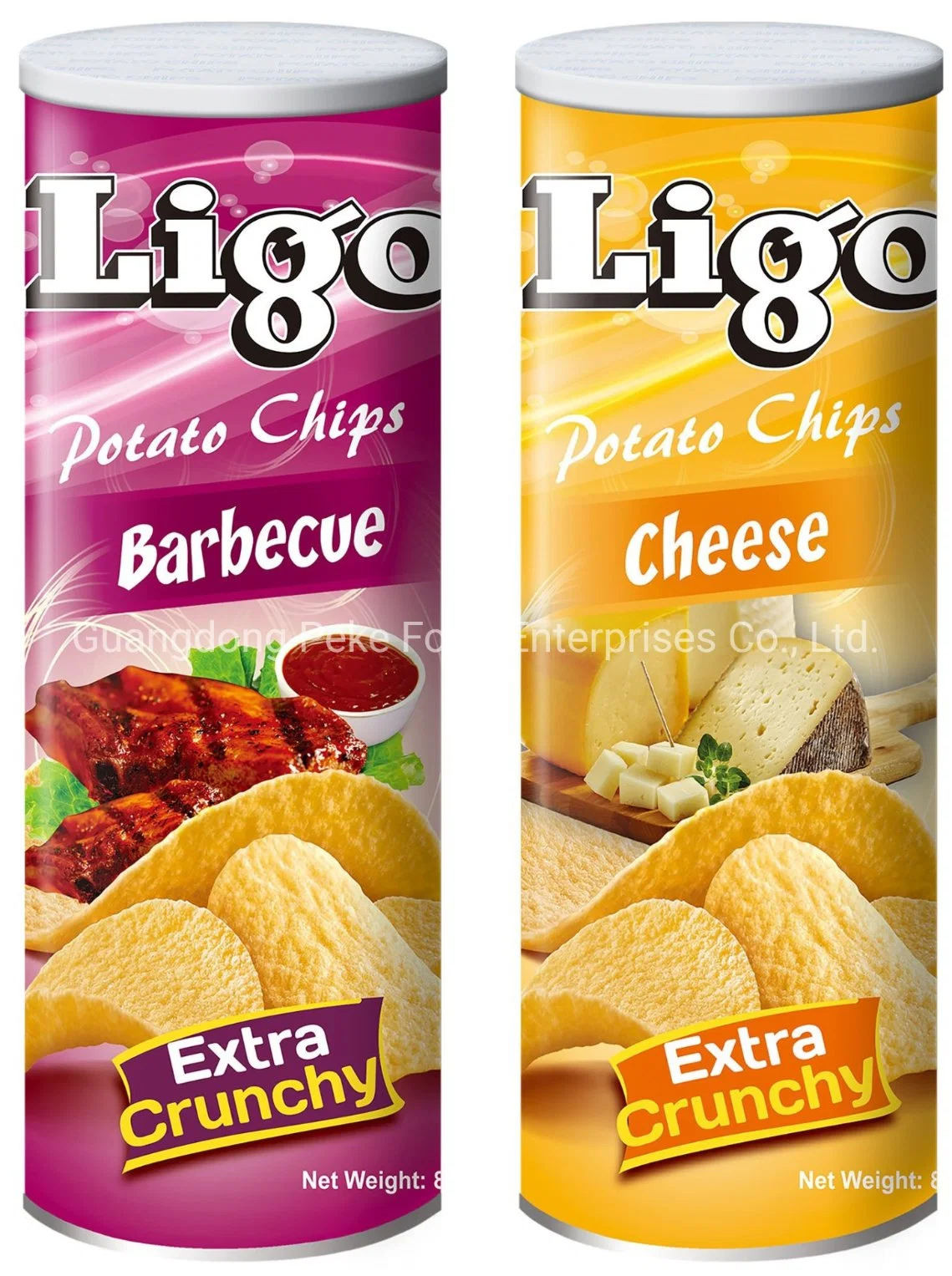 Ligo Brand Potato Chips Canned Food Snacks