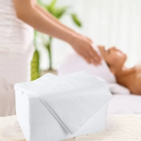 Folhas de mesa de massagem DE SPA descartáveis, à prova de óleo, cama espessa e resistente e macia