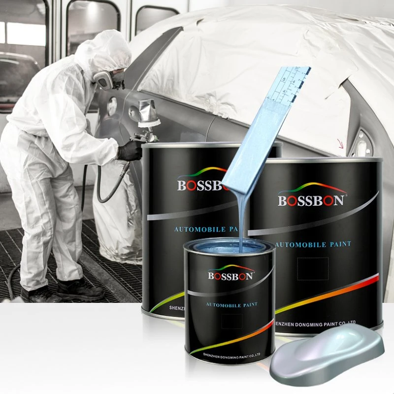 Fine Glitter Silver Paint for Metal Anti-Corrosion Automotive Repairs Paint