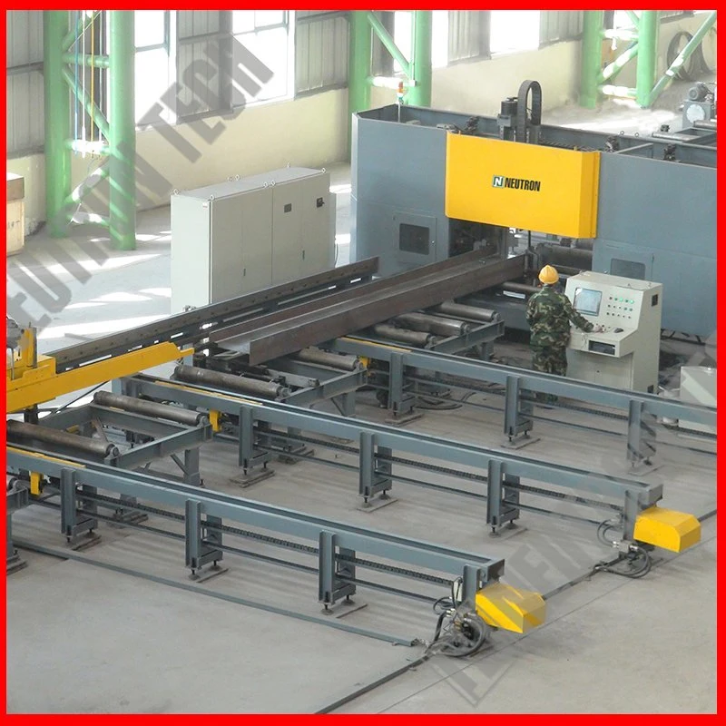 Máquina de perfuração CNC de feixe de alta velocidade produção de perfuração tridimensional Linha 3D Drilling Equipment maquinaria de processamento de metais