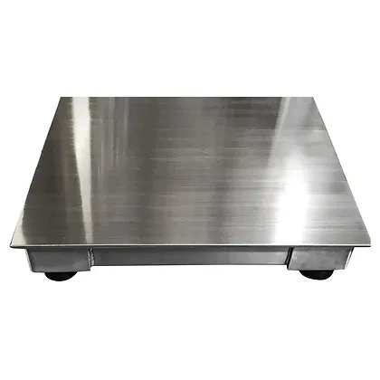 Fully Stainless Steel Floor Scale Platform for Heavy Wash-Down Application