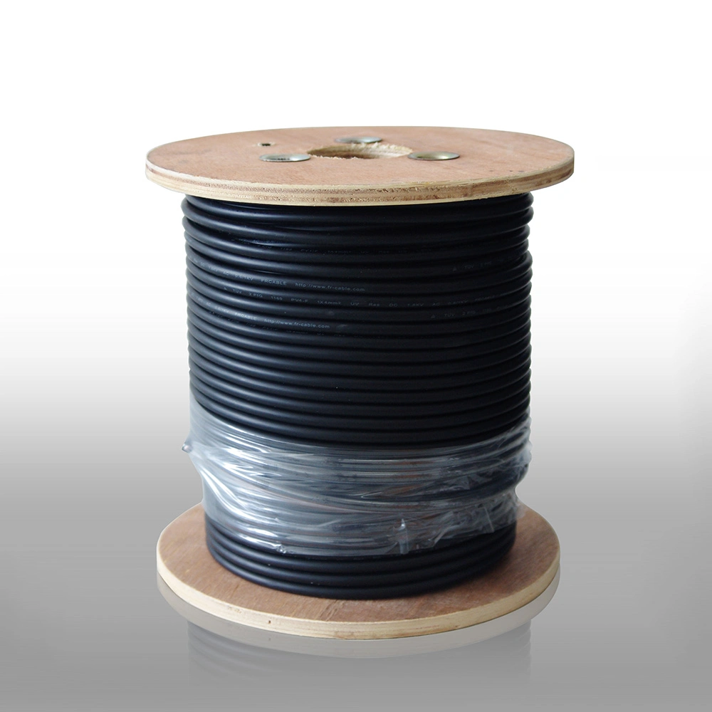 16mm2 TUV 1500V Conductor de cobre de doble aislamiento XLPE PV Cable resistente al UV y Ozono