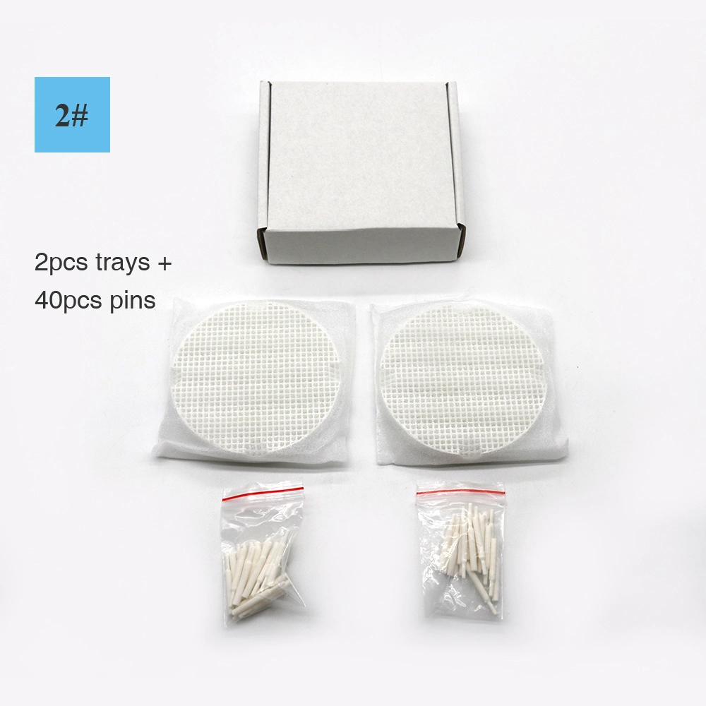 Dental Lab Ceramic Honeycomb Firing Trays and Pegs Set