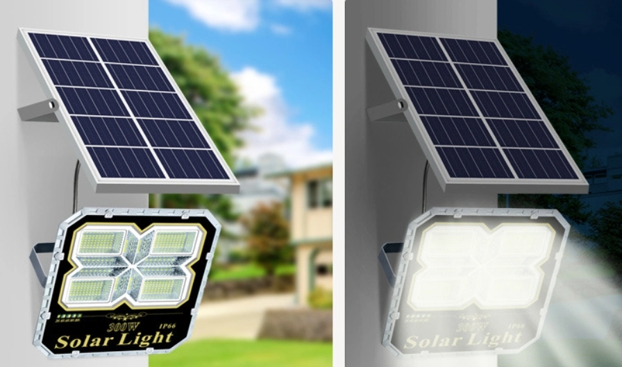 Waterproof LED Solar Lights, Solar Flood Light/Flood Lightdoor Garden Spotlight LED Stadiu