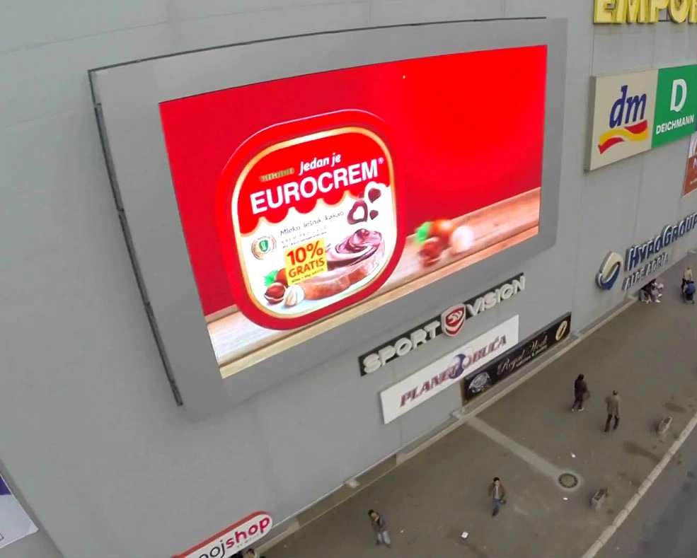 P2,5 Grand panneau vidéo LED HD pour publicité extérieure panneau d'affichage LED Écran d'affichage