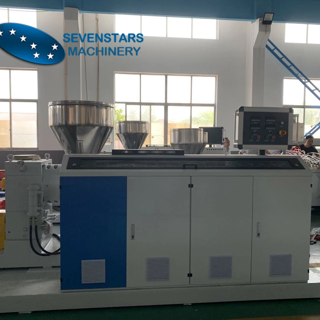 PP PE WPC Profile Extrusion Machine Wood Plastic Profile Extrusion Line