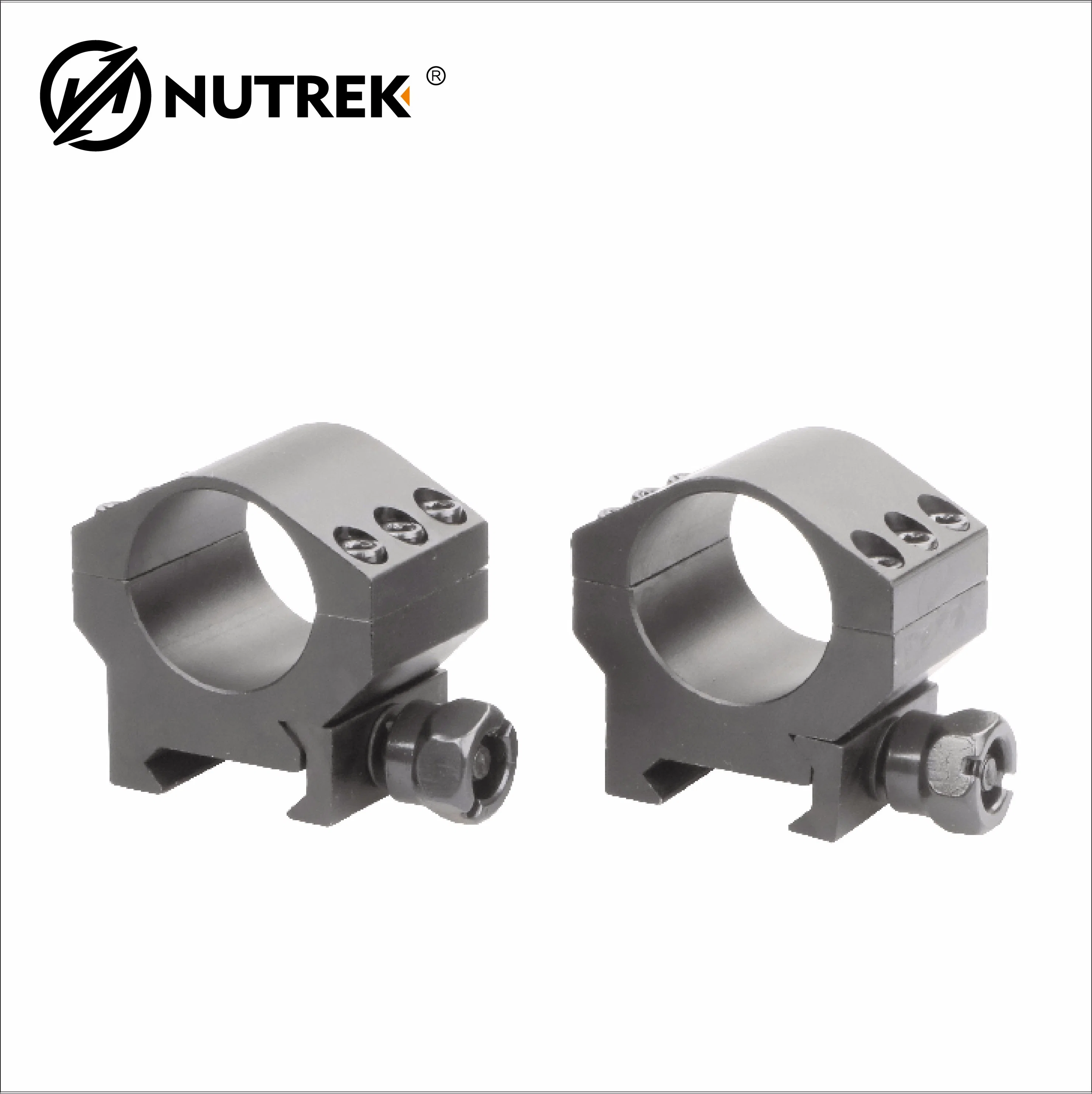 Nutrek Aluminum Precision Picatinny/Weaver Mount Low Profile 1 Inch Scope Ring