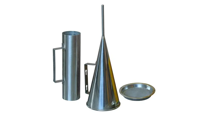 Viscosidad de barro Flow Cone Apparatus Kit de prueba de lodos Marsh Funnel Viscosímetro