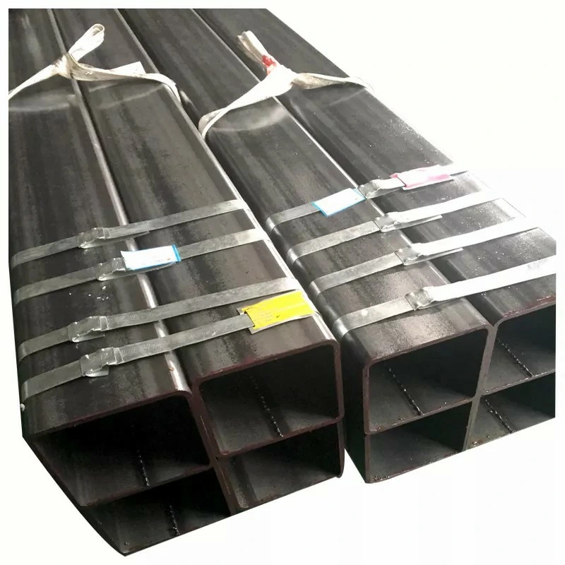 Venta en caliente bajo Precio ASTM A36 A53 ERW tubo de hierro metálico Tubo de carbono tubo cuadrado de hierro tubo cuadrado y tubo rectangular Para la construcción