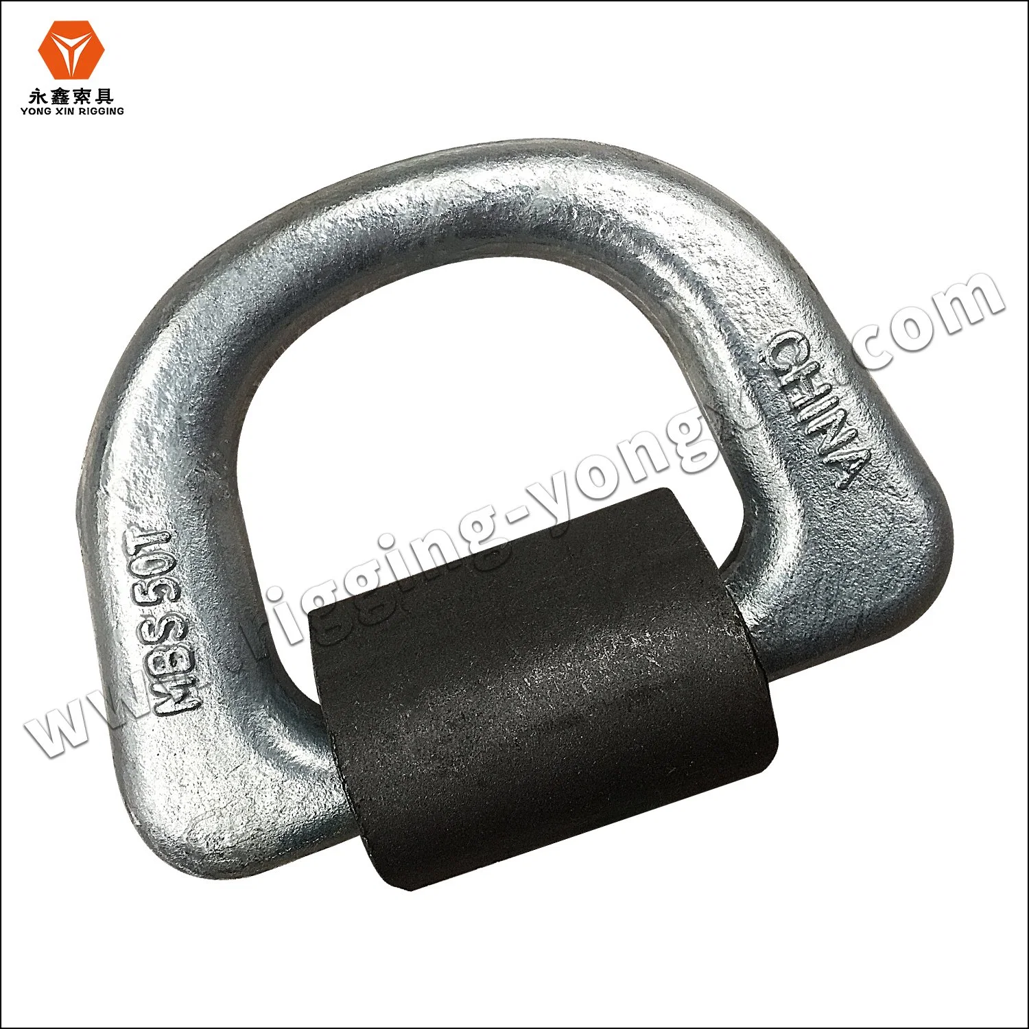 Trailer Parts Cargo Lashing Anchor Iron Trailer D Ring Tie Down Anchor for Loads on Boats Trailers Trucks