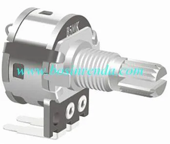 16mm Metal Shaft Audio Potentiometer with Switch (RP1613SN)