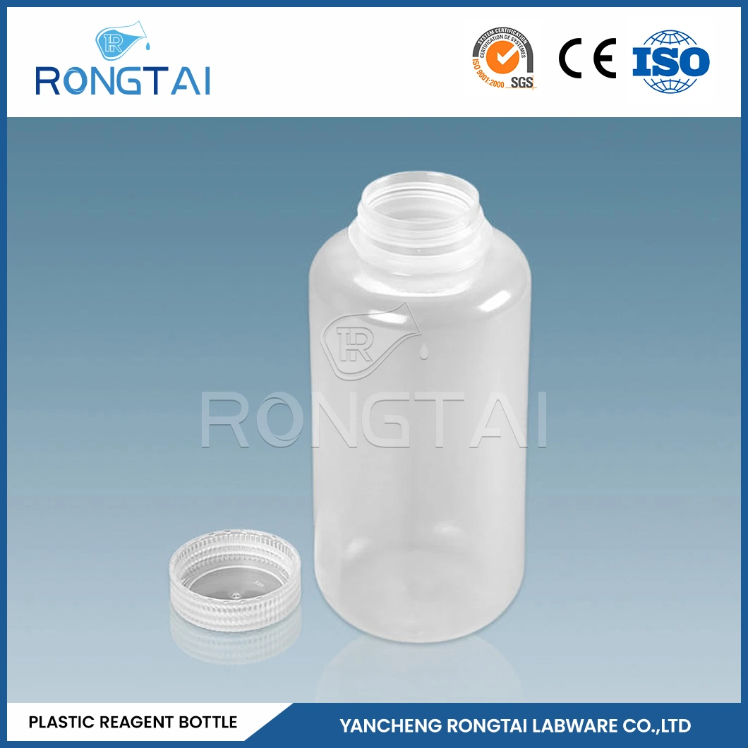 Rongtai Kunststoff PP Chemische Labor Reagenz Flasche Hersteller PE Reagenz Flasche Labor China 500ml 2000ml 2500ml Kunststoff PETG PET Reagenz Flasche