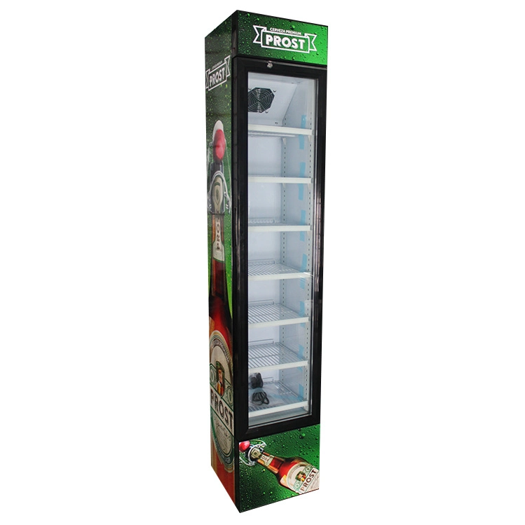 Réfrigérateur-congélateur vertical pour boissons SC-105b Mini Slim
