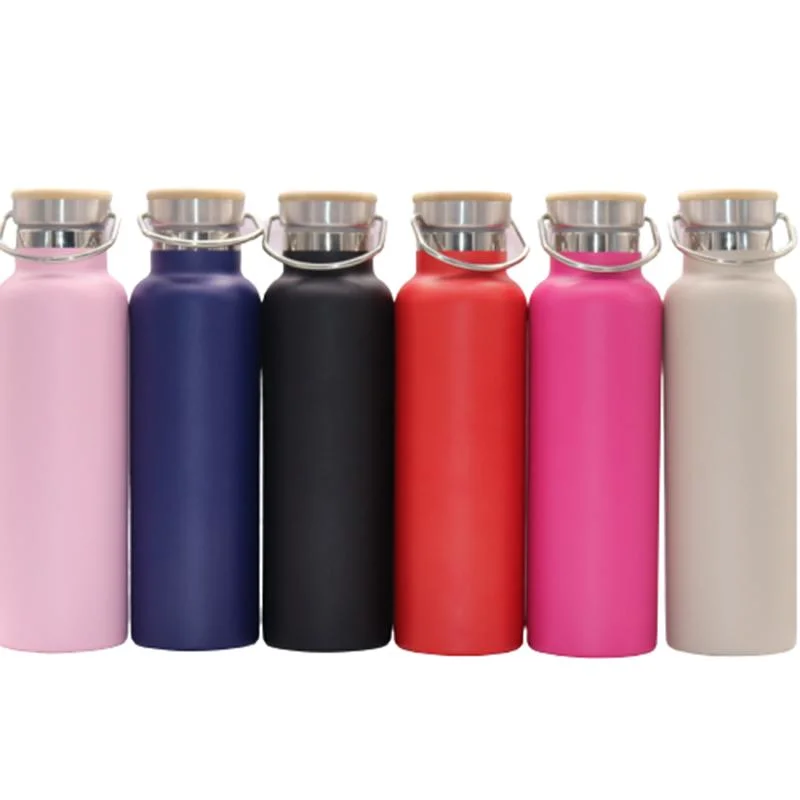 2021 Watersy Sport Bottle Stainless Steel Insulated Vacuum Flask Large Capacity 600ml Thermos Powder Coating with Lid