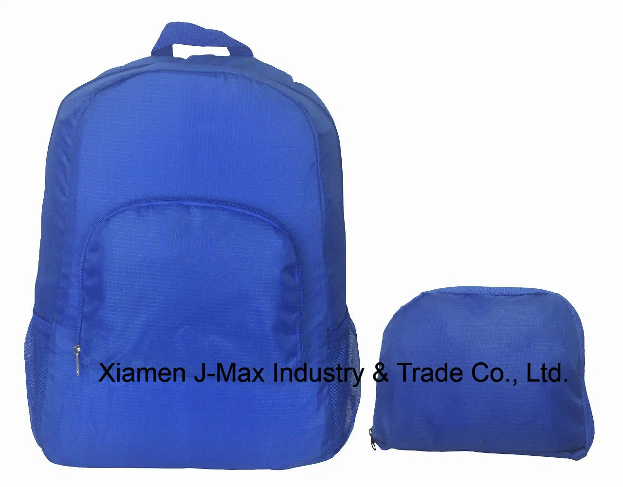 De façon personnalisée Polyester sac à dos pour ordinateur portable de sport pliable sac d'école sac nylon polyester avec de gros