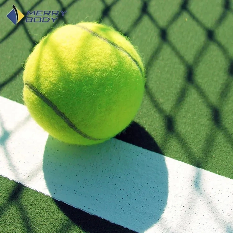 China Manufacturer Directly High quality/High cost performance  Professional 57% Wool Natural Rubber Padel Ball Tennis Ball